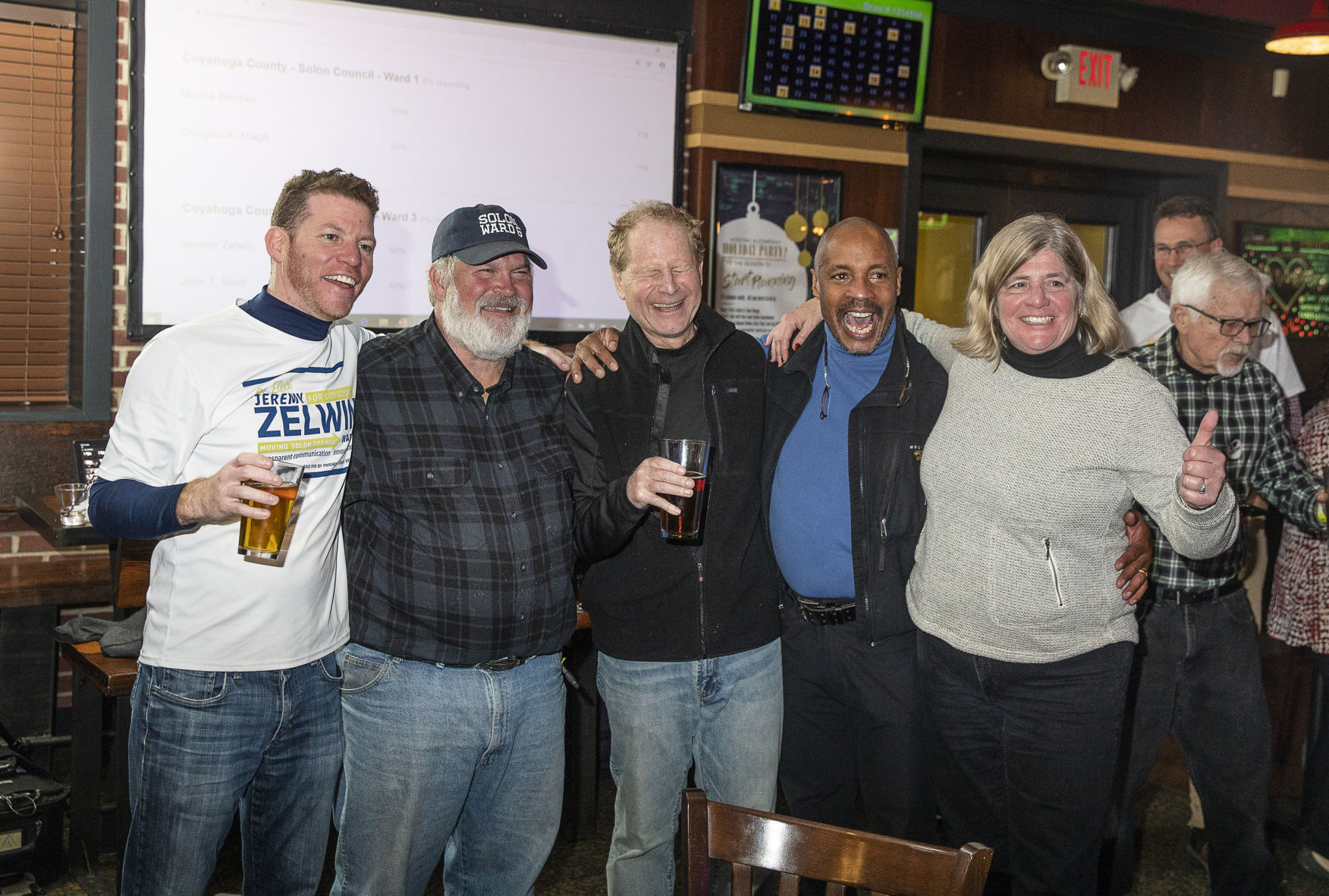Celebrating election